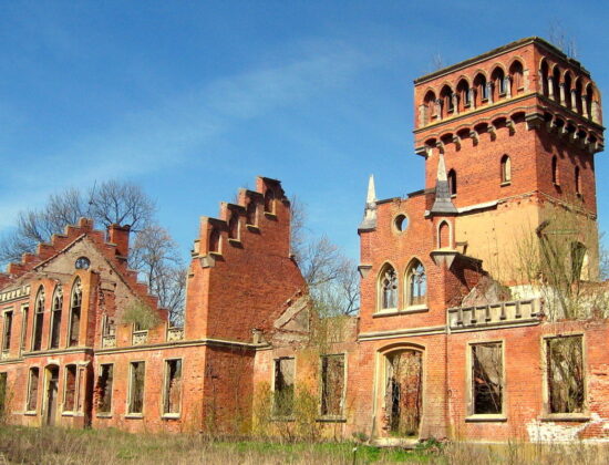 Ruiny pałacu w Prośnie