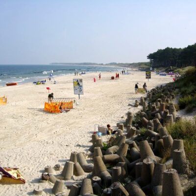 Plaża w Darłówku