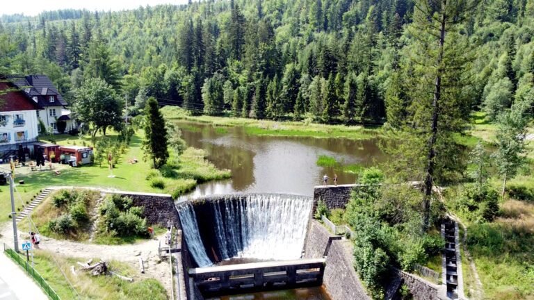 Wodospad „Wiślańska Niagara”