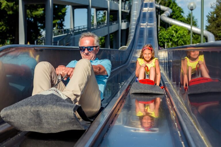 Rajskie Ślizgawki na Górze Parkowej