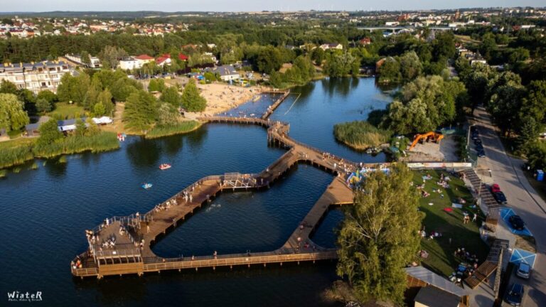Plaża miejska – Jezioro Niskie Brodno w Brodnicy