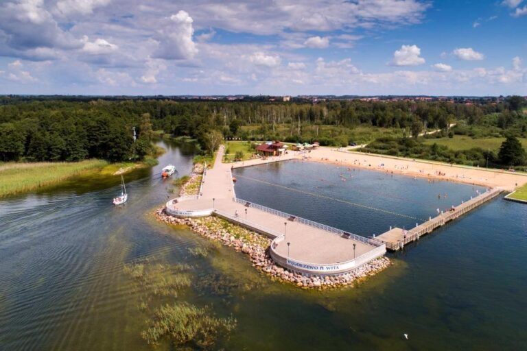 Plaża Węgorzewo – Jezioro Mamry