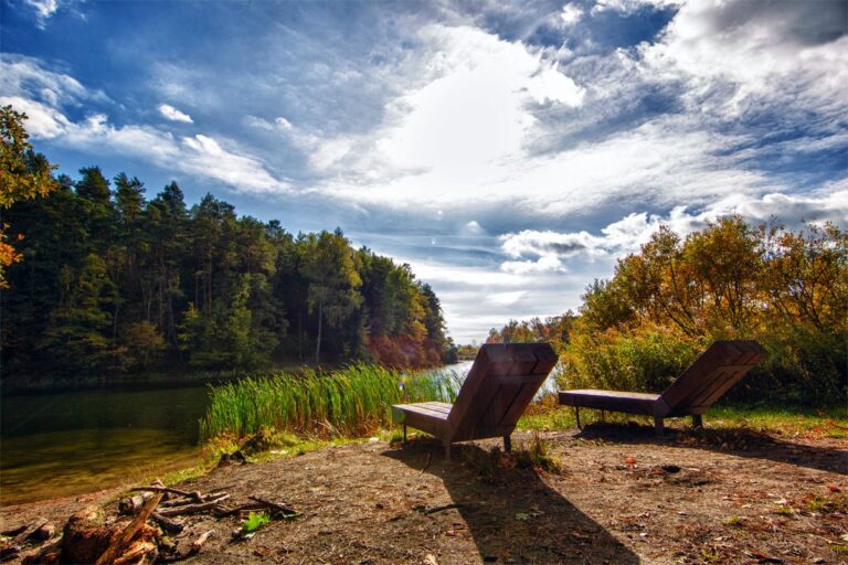 Deptak nad jeziorem Długim