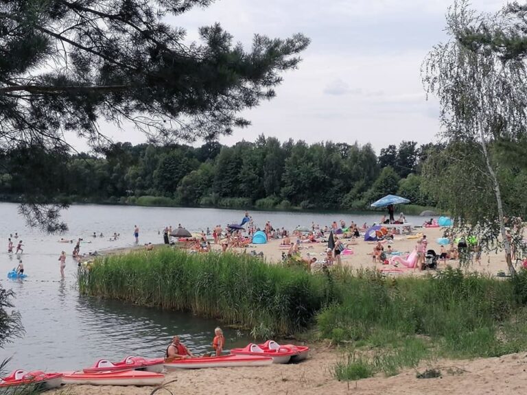 Ośrodek Leśna Przystań – plaża
