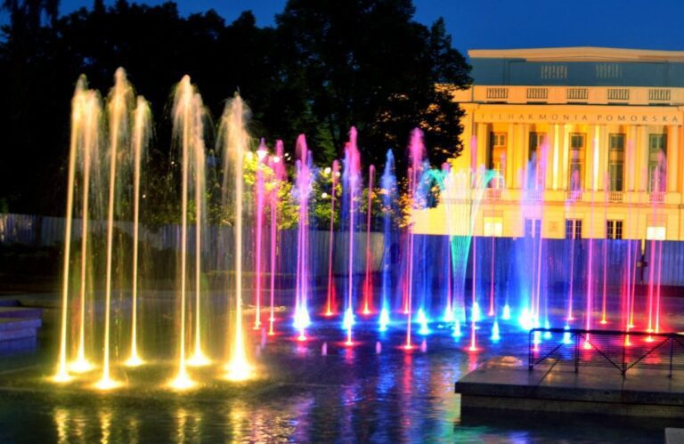 Fontanna multimedialna w Bydgoszczy