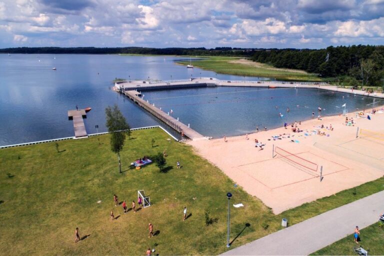 Plaża Węgorzewo – Jezioro Mamry