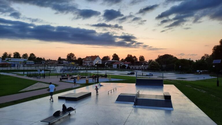 Skatepark, Pumptrack, Teqball