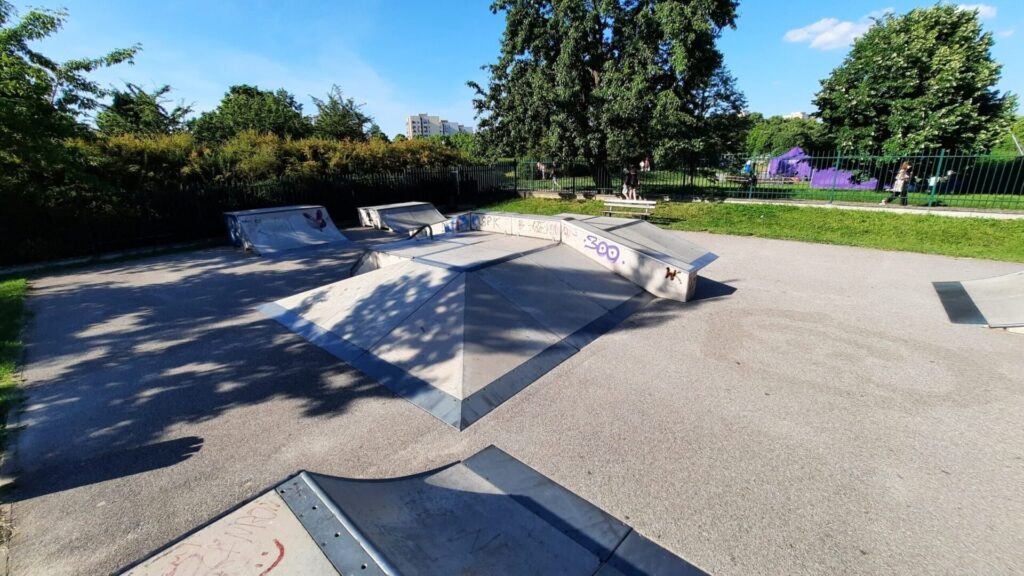 Skatepark w Parku Bródnowskim