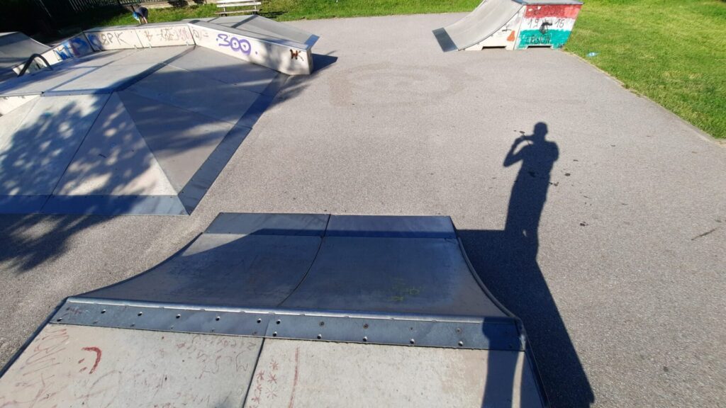 Skatepark w Parku Bródnowskim