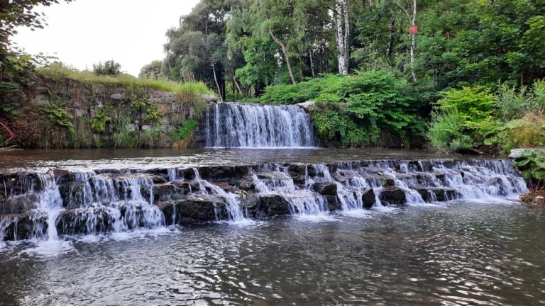Mały wodospad Szczyrk