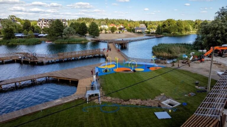 Plaża miejska – Jezioro Niskie Brodno w Brodnicy