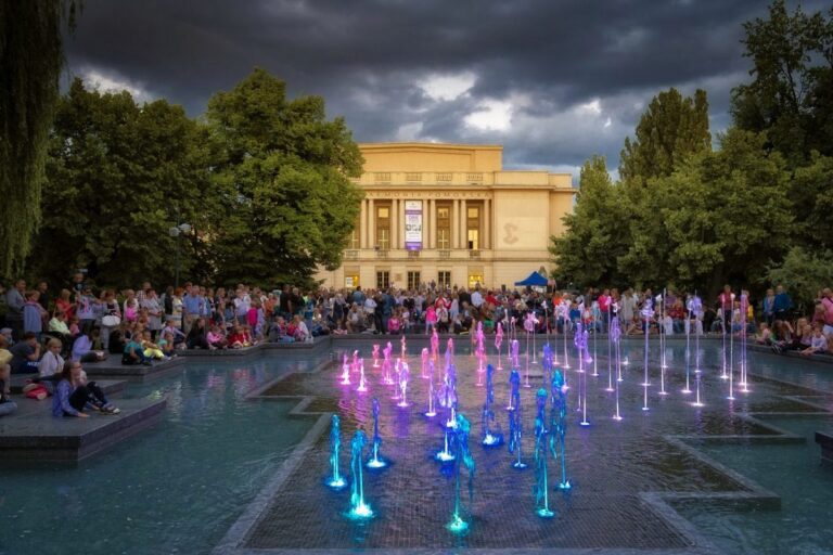 Fontanna multimedialna w Bydgoszczy