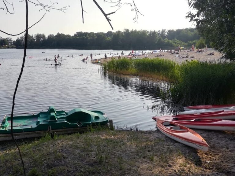 Ośrodek Leśna Przystań – plaża