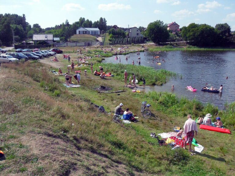 Plaża nad Jeziorem Wysockim