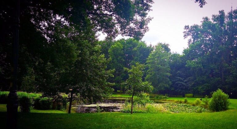 Park miejski w Kluczborku