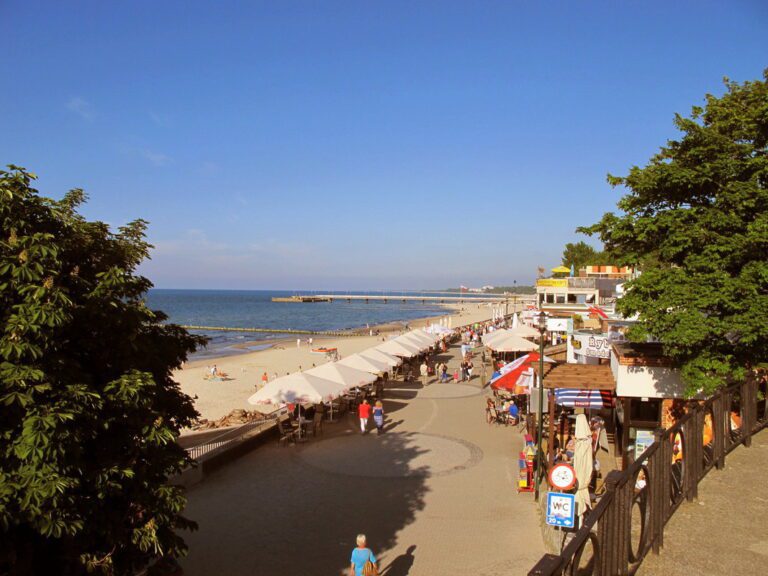 Promenada w Kołobrzegu