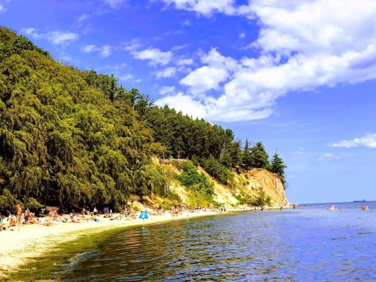 Plaża w Gdyni-Orłowo