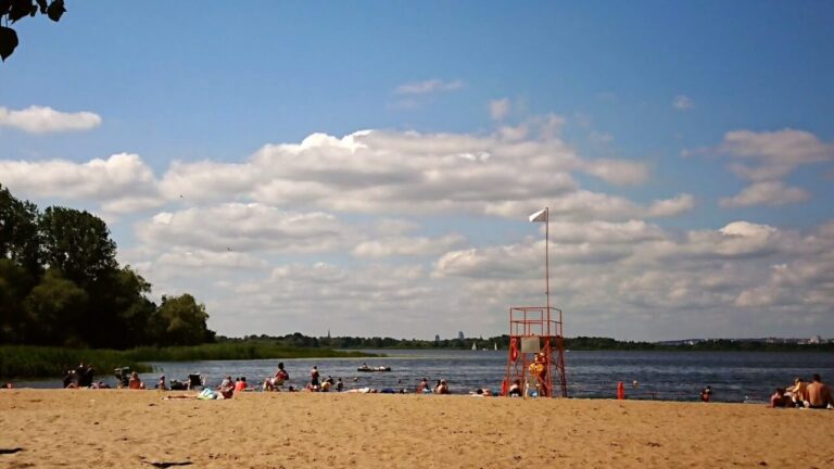 Plaża – Jezioro Dąbie