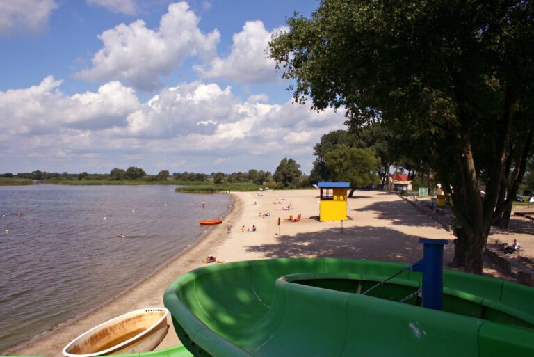 Plaża – Jezioro Dąbie