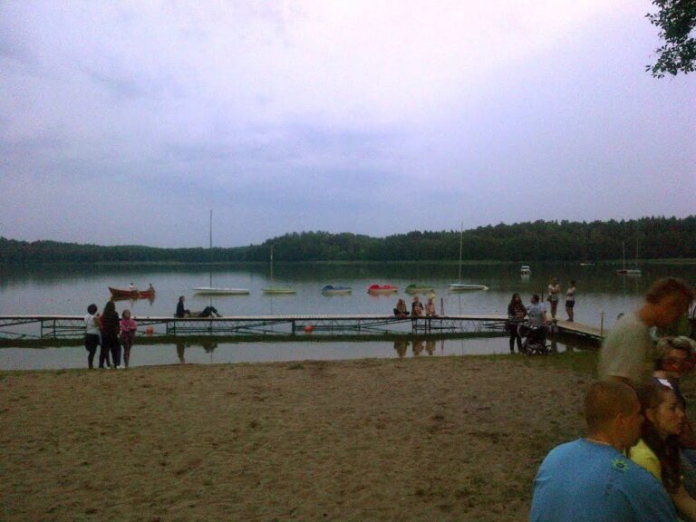 Plaża Jezioro Obłęskie