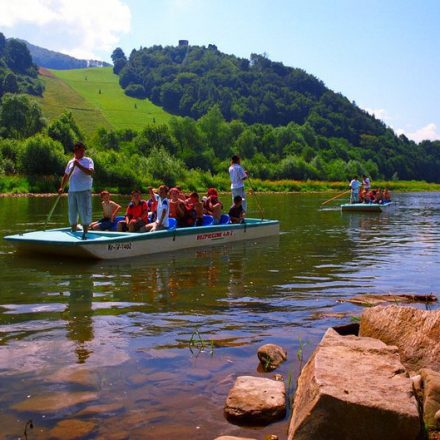 Spływ Popradem w Piwnicznej Zdrój
