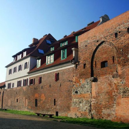 Ruiny zamku krzyżackiego w Toruniu