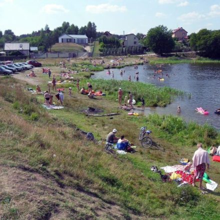 Plaża nad Jeziorem Wysockim