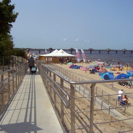 Plaża w Międzyzdrojach