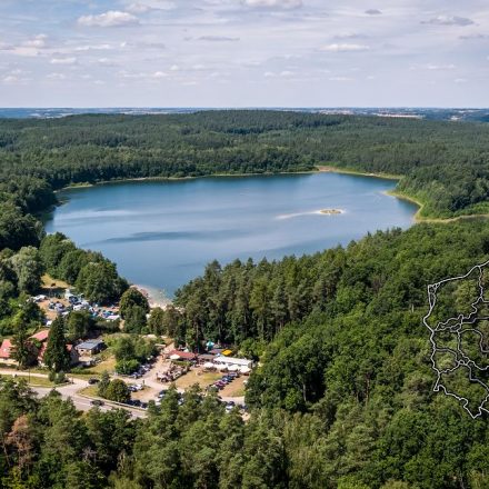 Plaża – jezioro piaseczno