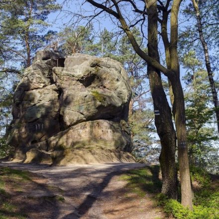 Skamieniałe Miasto w Ciężkowicach