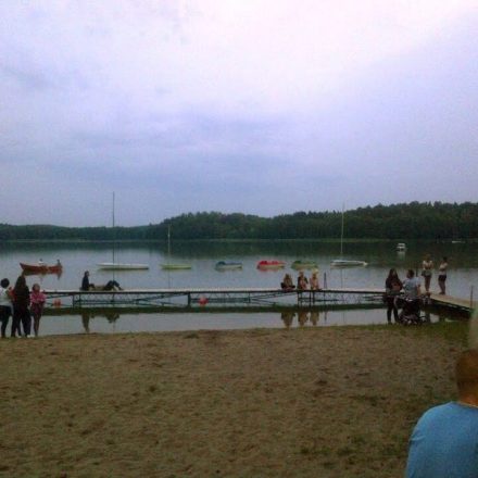 Plaża Jezioro Obłęskie